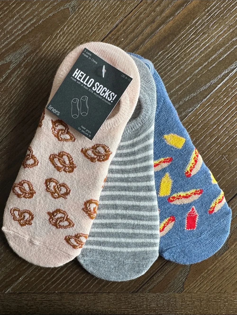 Hello Socks! Bundle of Women’s Socks OS 4-10 New NWT